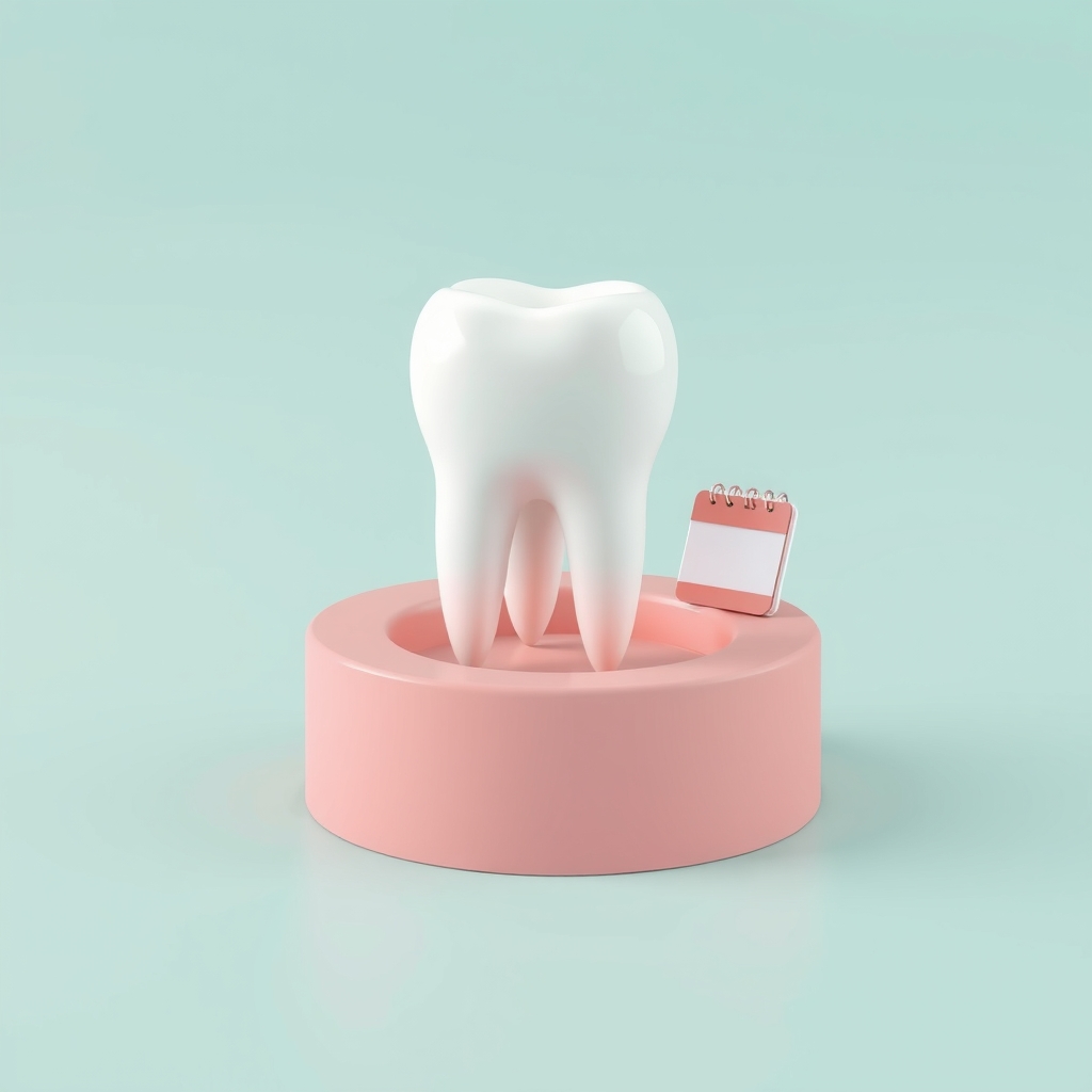 Illustration: Baby Teeth and Permanent Teeth Eruption Timeline Chart