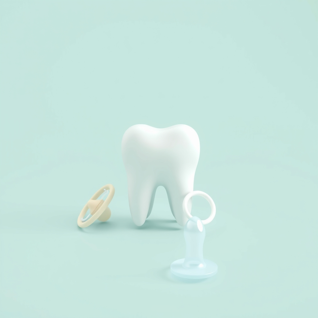 Illustration: How Thumb-Sucking and Pacifier Use Affect Your Child's Teeth and Jaw
